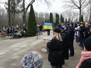 Uroczystości z okazji 159 rocznicy Powstania Styczniowego - Bitwy pod Dobrą 24 lutego 1863 roku - Dobra 2022, fot. A. Świć, 